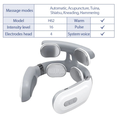 NuRevita Smart Back, Neck, and Shoulder Massager